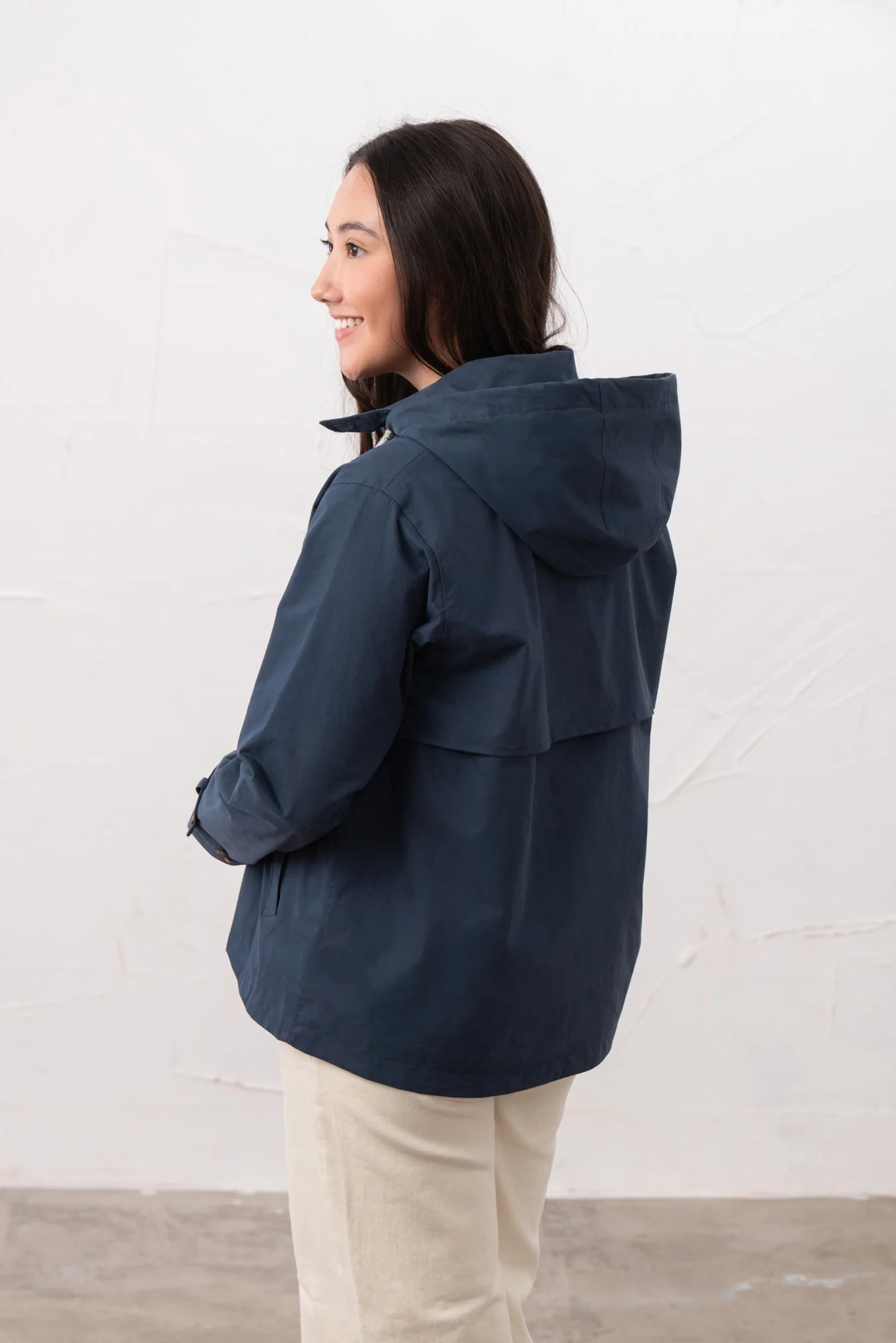 Blair Coat - Navy - Image 9