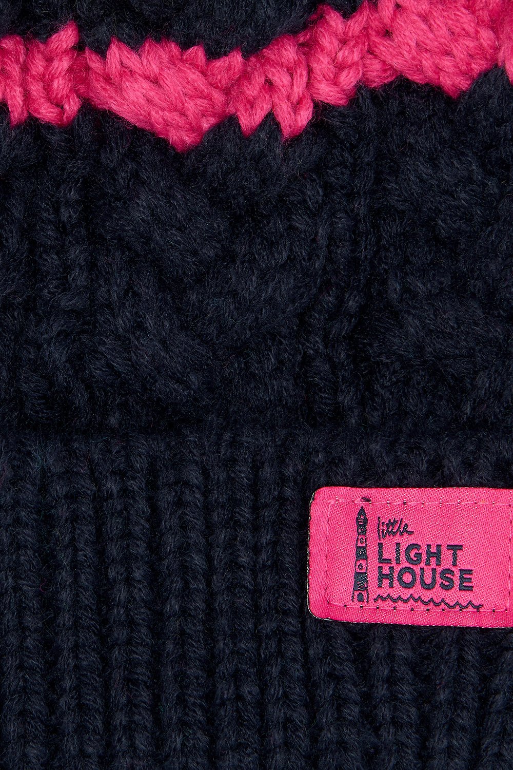 Bobbie Bobble Hat - Teal Navy - Image 2