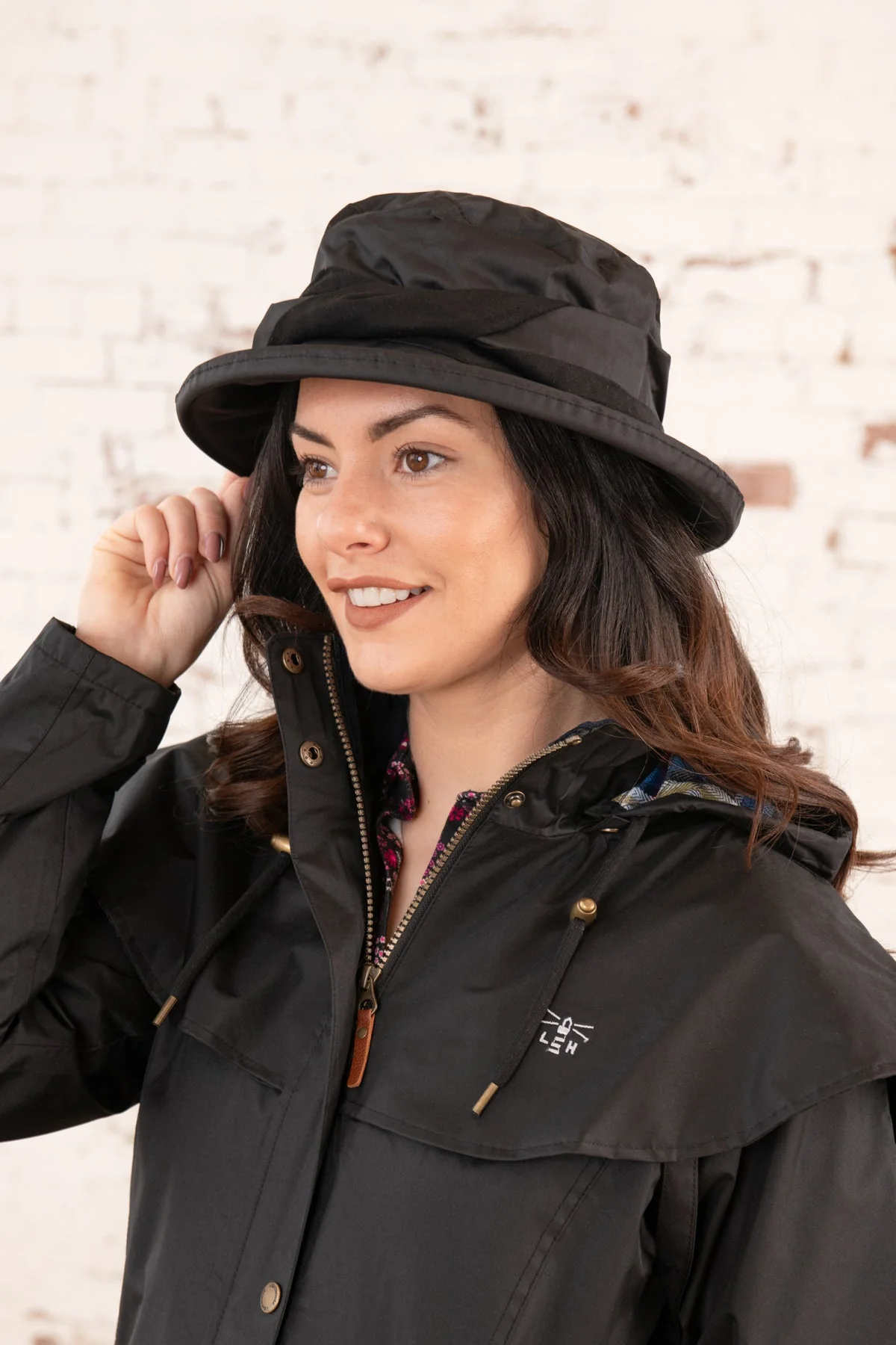 Canterbury Cloche Hat - Black - Image 3