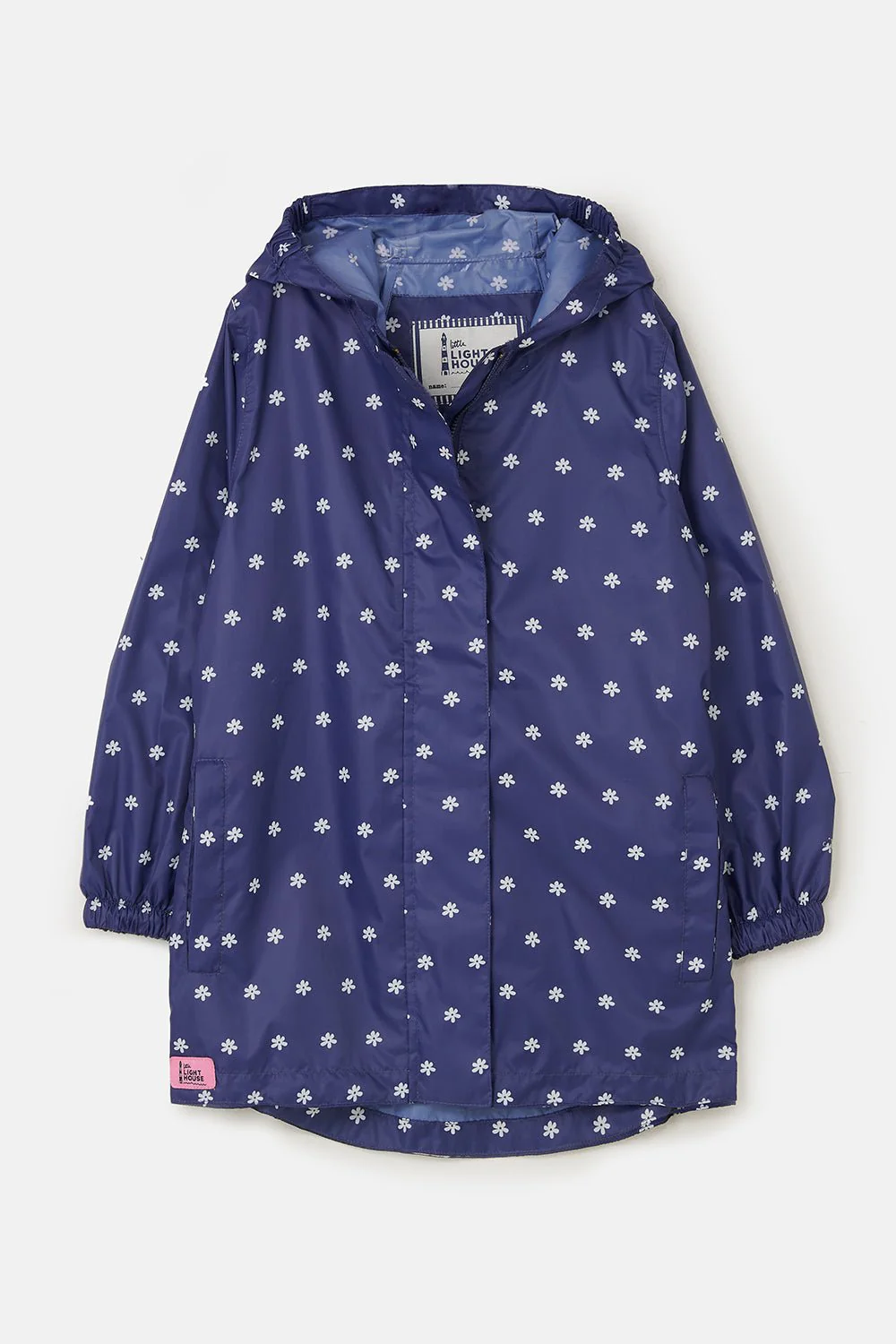 Cara Kids Rain Parka - Navy Floral - Image 2