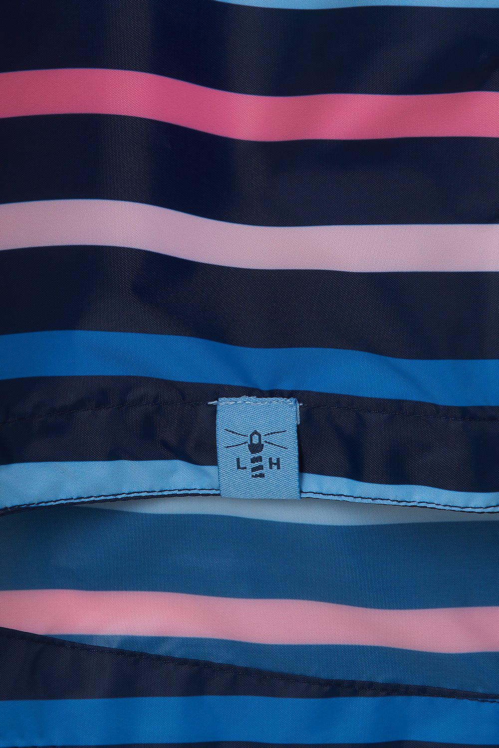 Cara Rain Parka - Blue Pink Stripe - Image 16