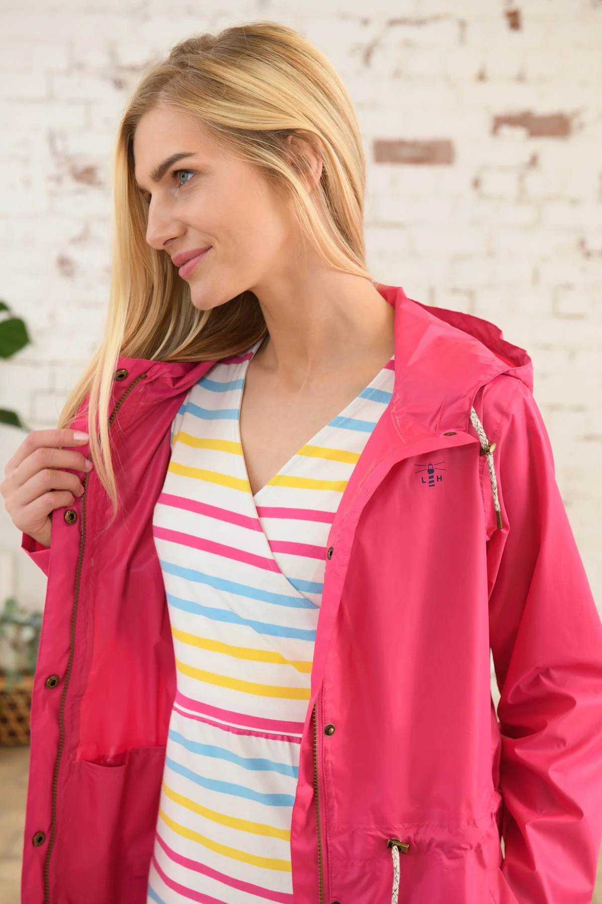 Cara Rain Parka - Pink - Image 5