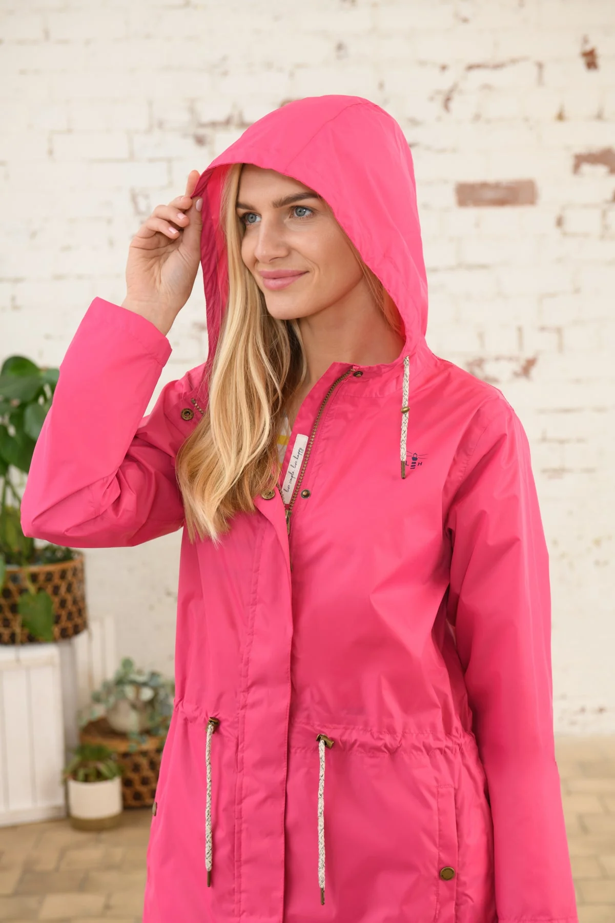 Cara Rain Parka - Pink - Image 6
