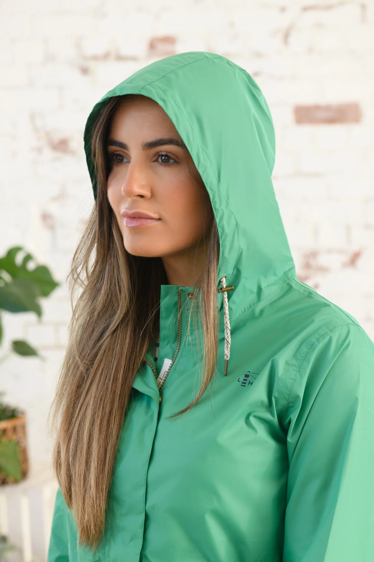 Cara Rain Parka - Seagrass - Image 6