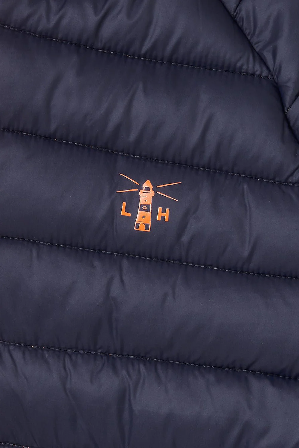 Carter Coat - Navy Orange - Image 8