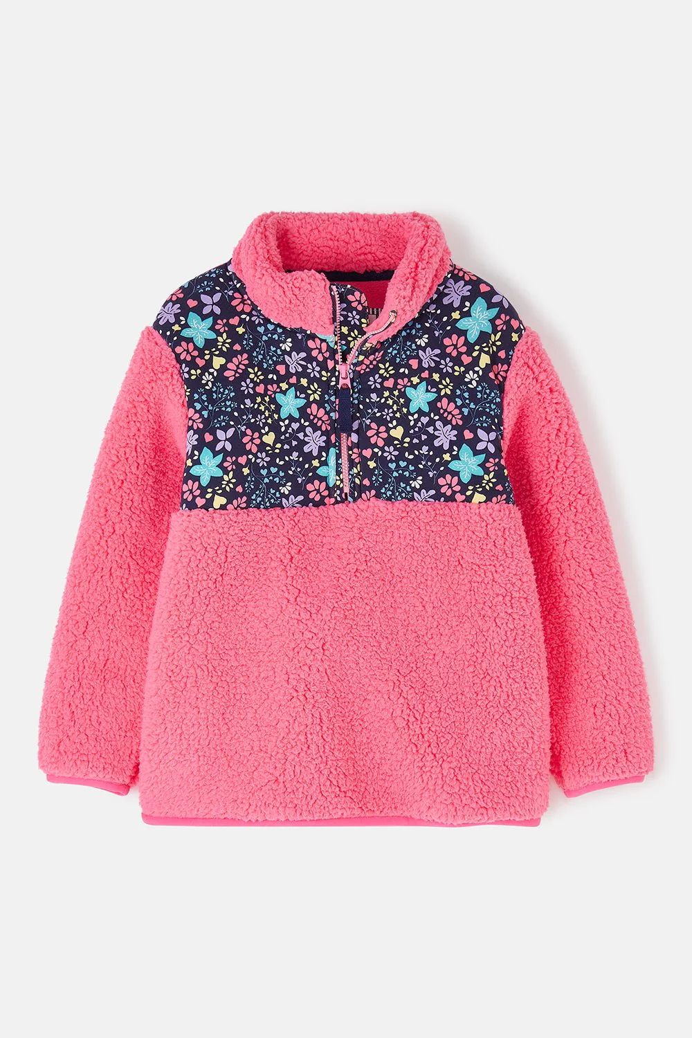 Cassie Fleece - Pink Floral - Image 2