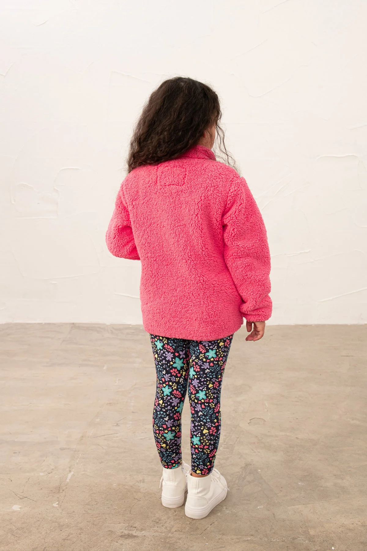 Cassie Fleece - Pink Floral - Image 5