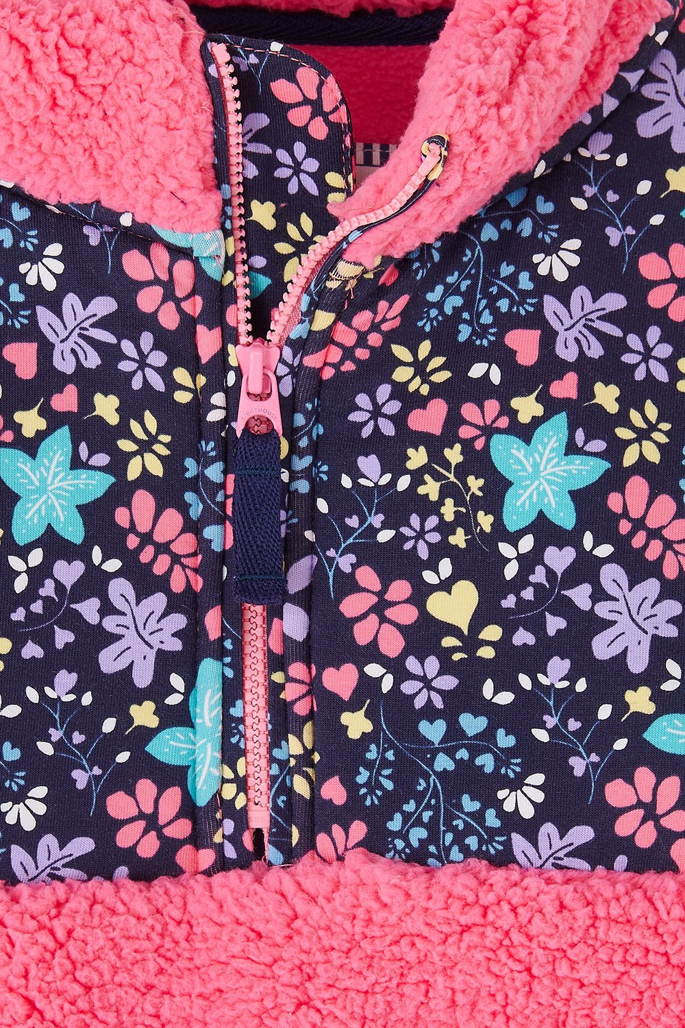 Cassie Fleece - Pink Floral - Image 7