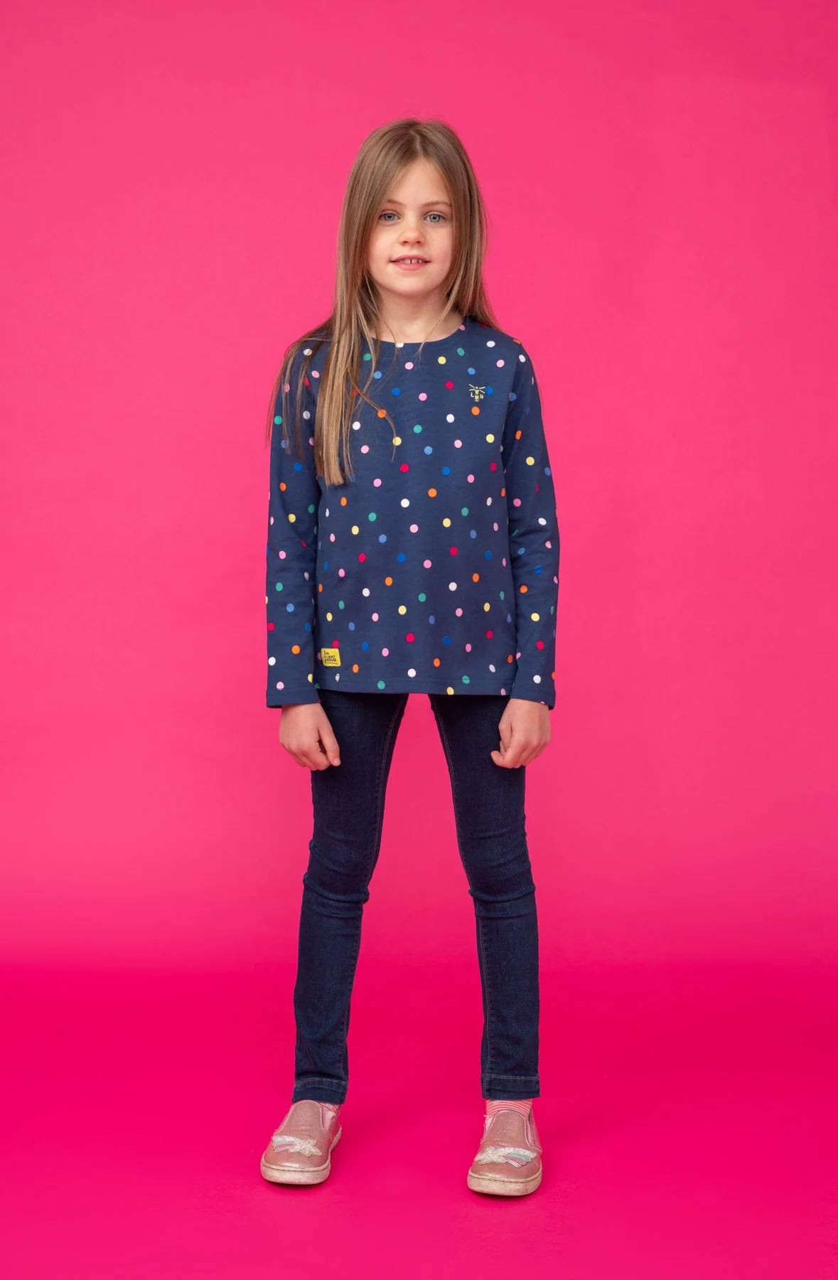 Causeway Top - Dot Print - Image 3