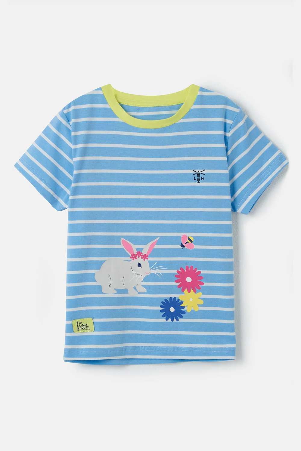 Causeway Short Sleeve - Blue Stripe Bunny - Image 2