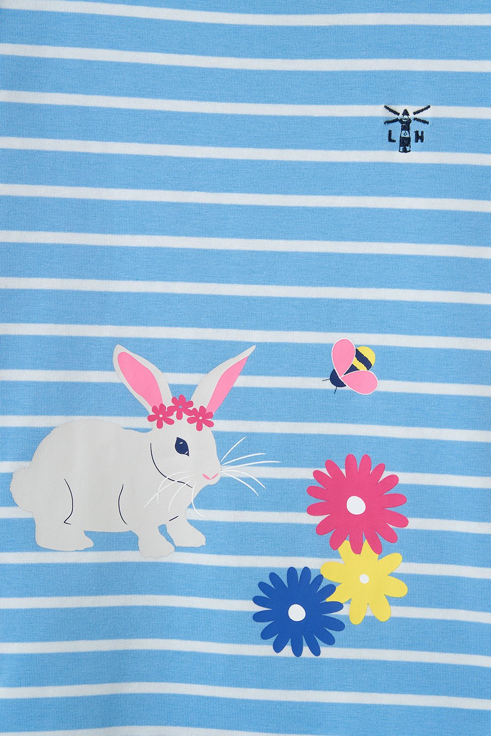 Causeway Short Sleeve - Blue Stripe Bunny - Image 8