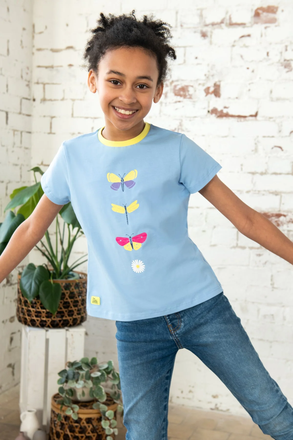 Causeway Short Sleeve - Butterfly Print - Image 12