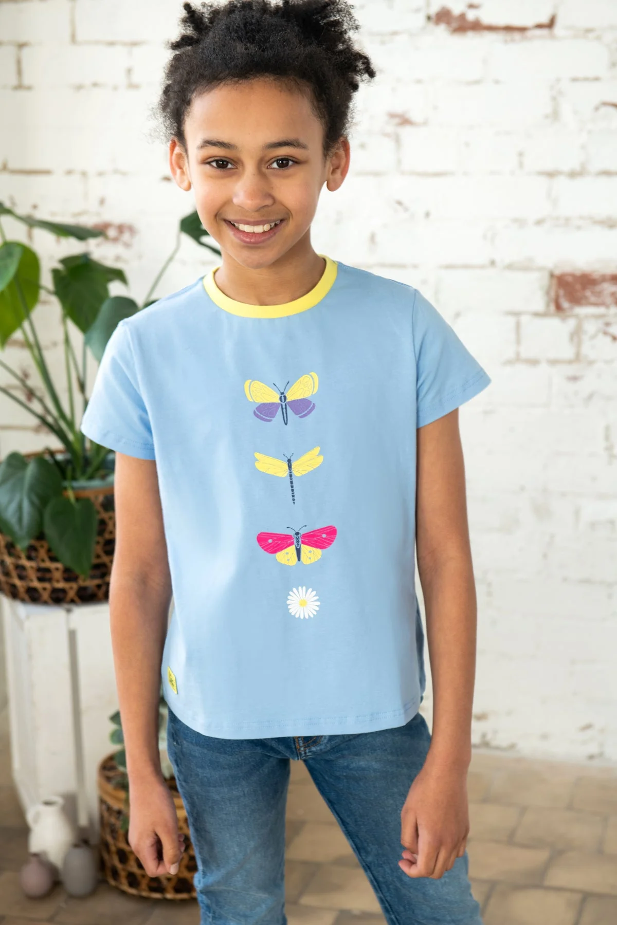 Causeway Short Sleeve - Butterfly Print - Image 13