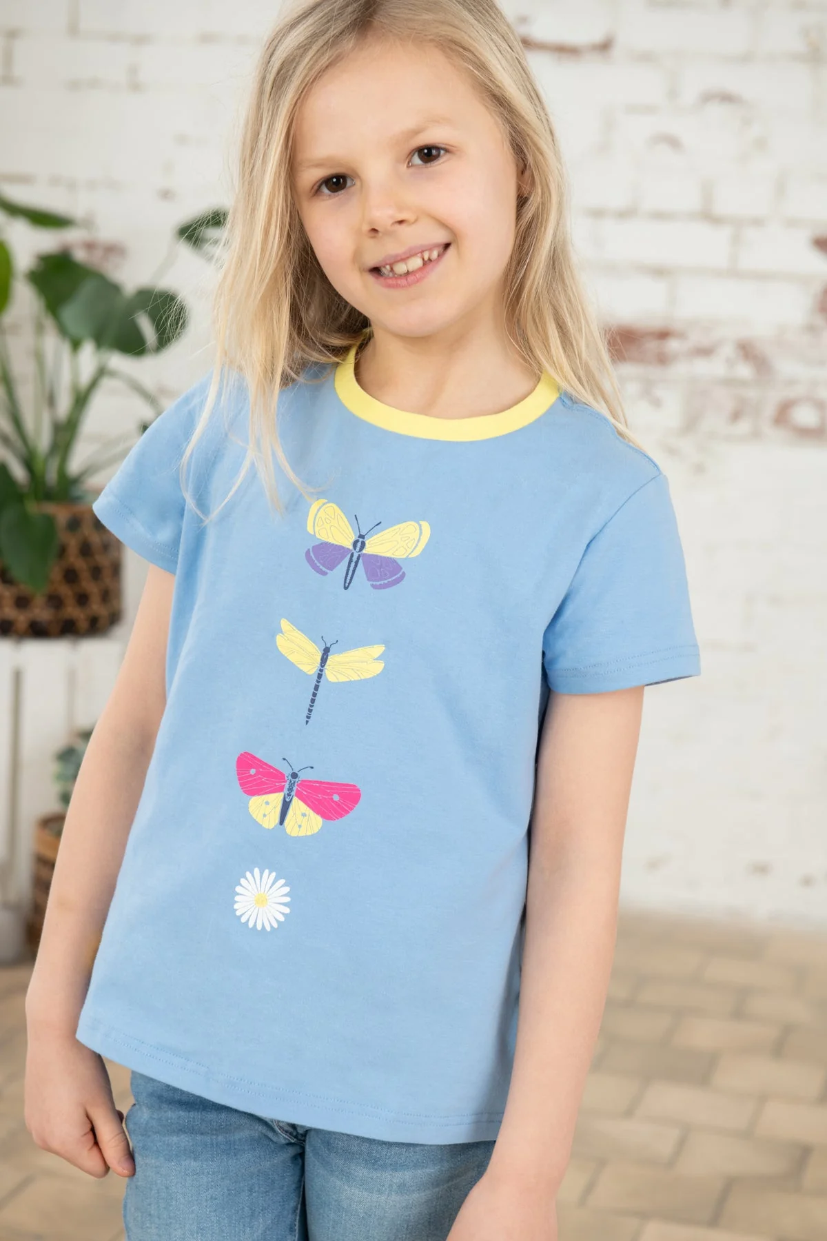 Causeway Short Sleeve - Butterfly Print - Image 14