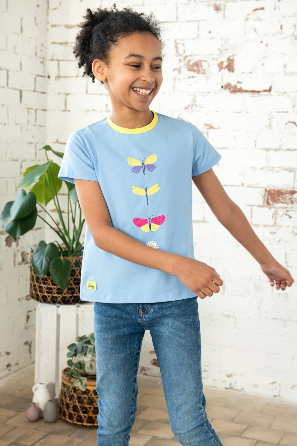 Causeway Short Sleeve - Butterfly Print - Image 6