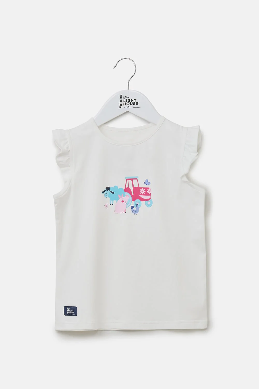Causeway Swing Tee - Pink Tractor Friends - Image 3