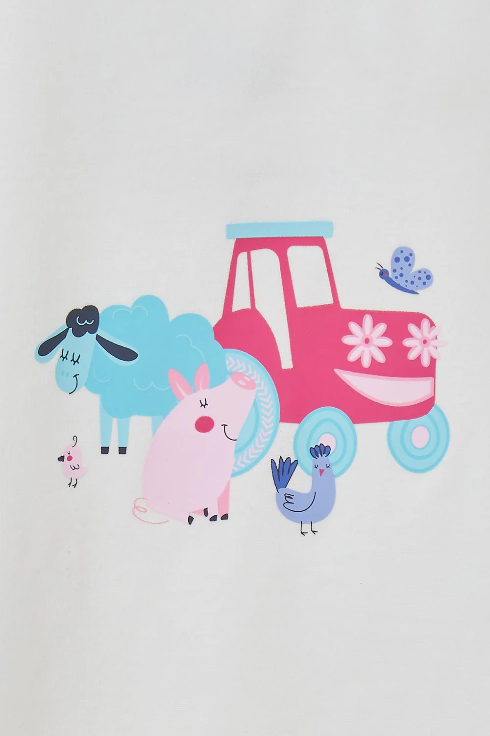 Causeway Swing Tee - Pink Tractor Friends - Image 8