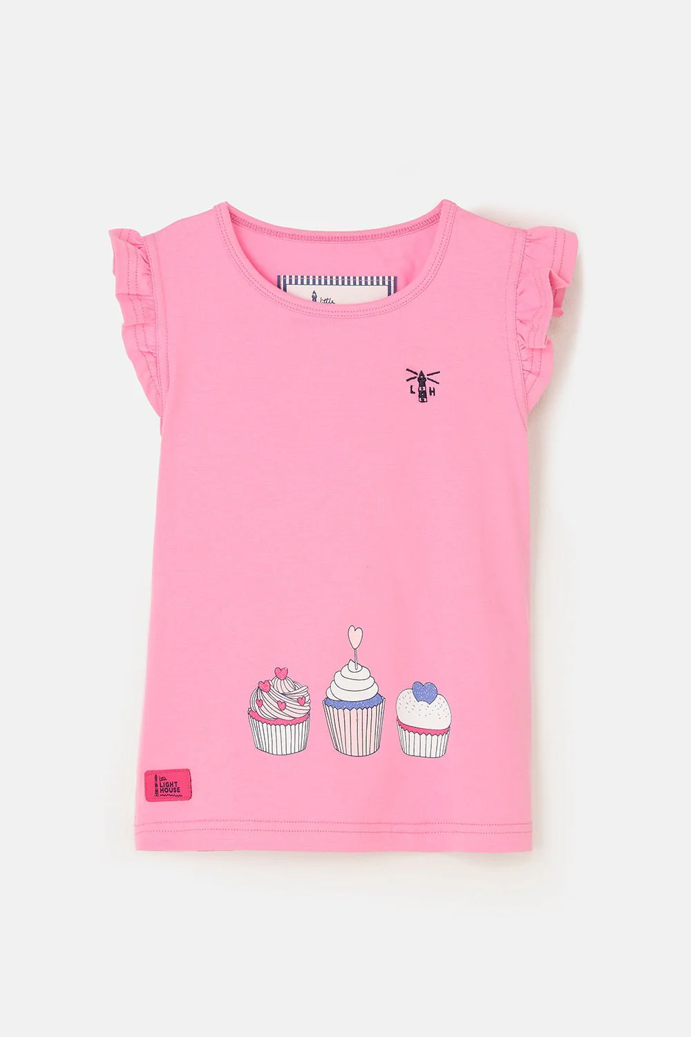 Causeway Swing Tee - Cupcake Print - Image 2