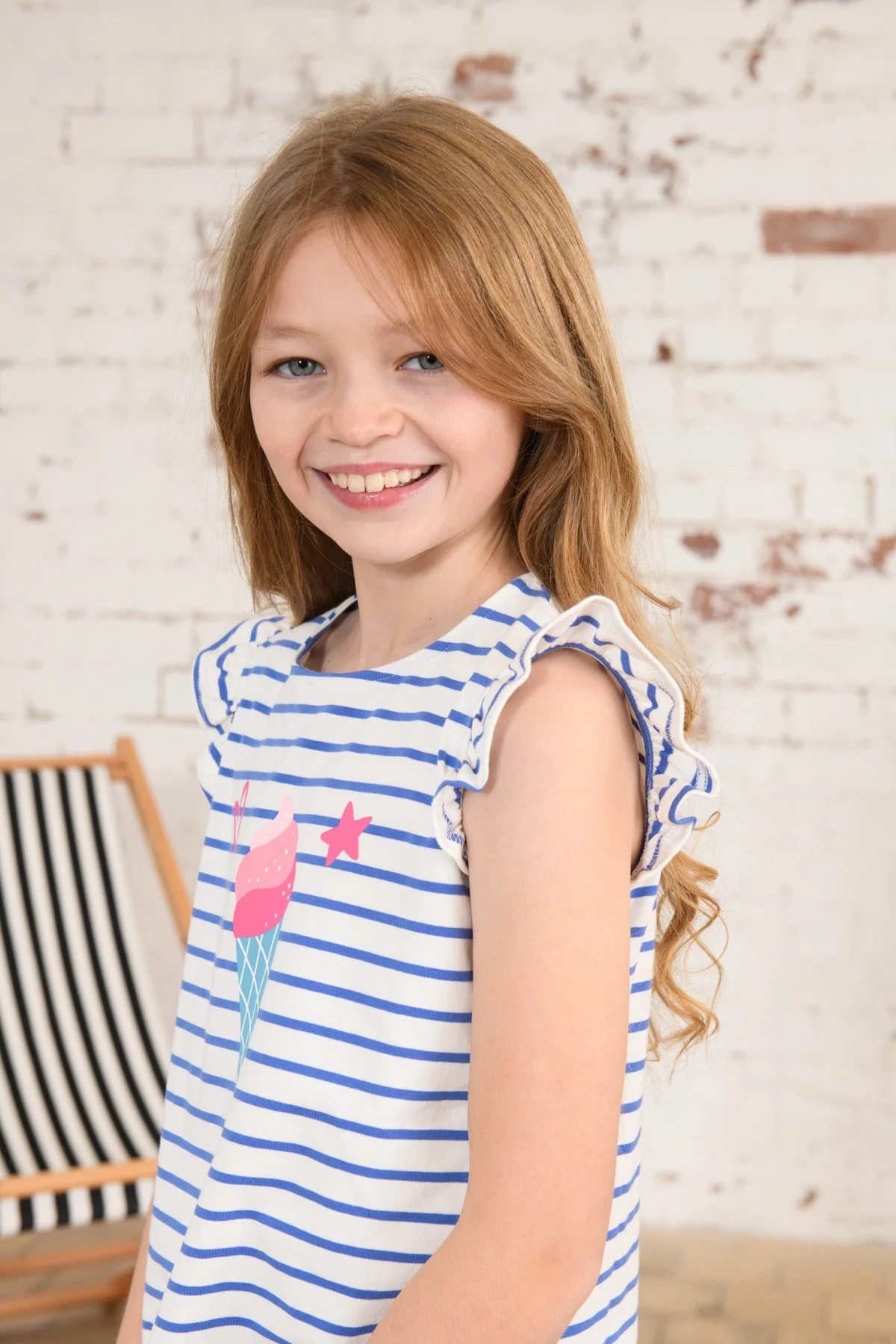 Causeway Swing Tee - Icecream Print - Image 3