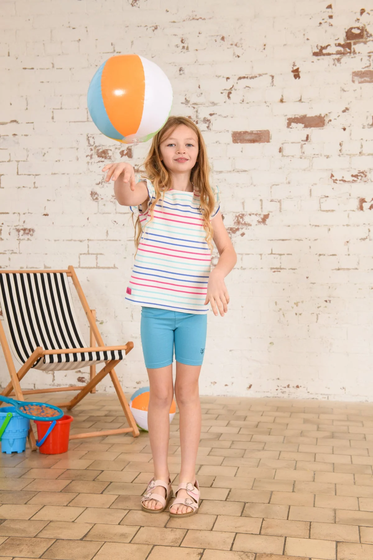 Causeway Swing Tee - Pink Purple Stripe - Image 5