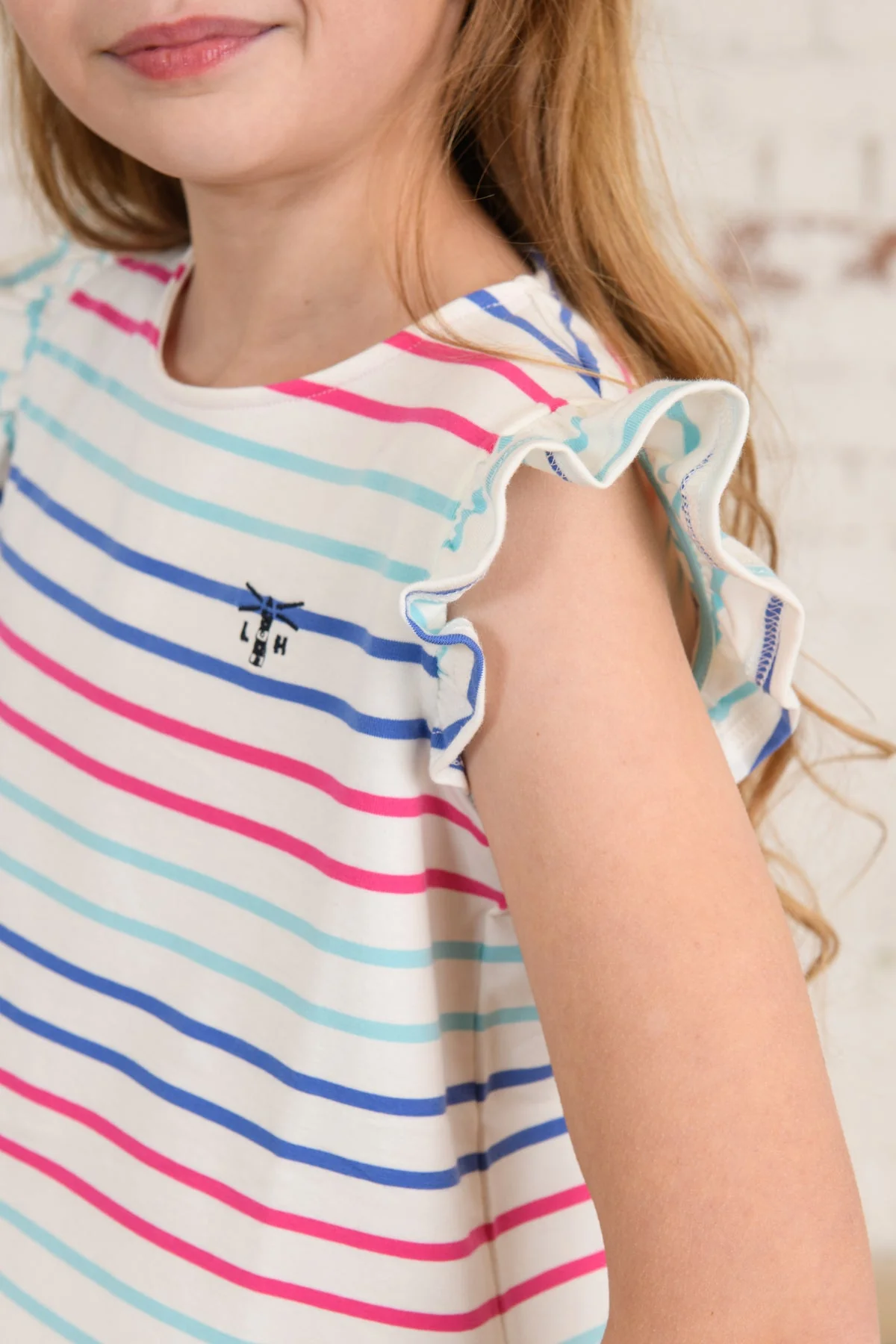 Causeway Swing Tee - Pink Purple Stripe - Image 6