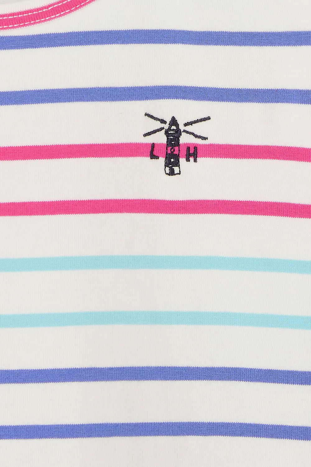 Causeway Swing Tee - Pink Purple Stripe - Image 8