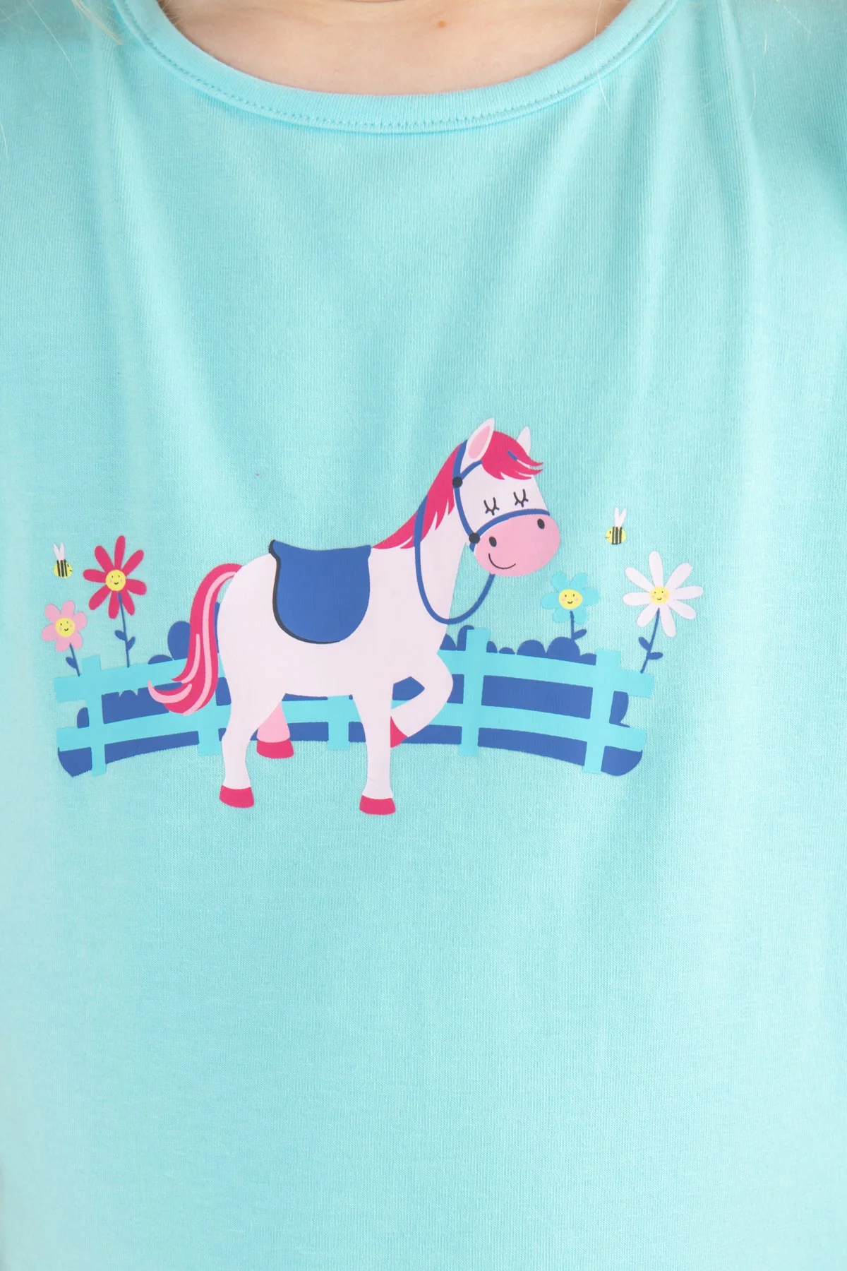 Causeway Swing Tee  - Pony Print - Image 6