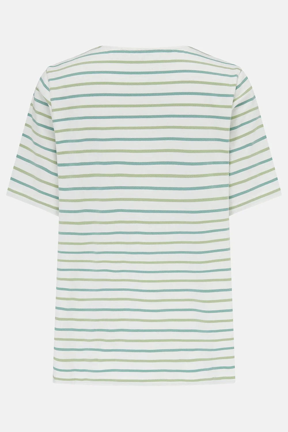 Causeway Tee - Mint Green Basil Stripe - Image 8