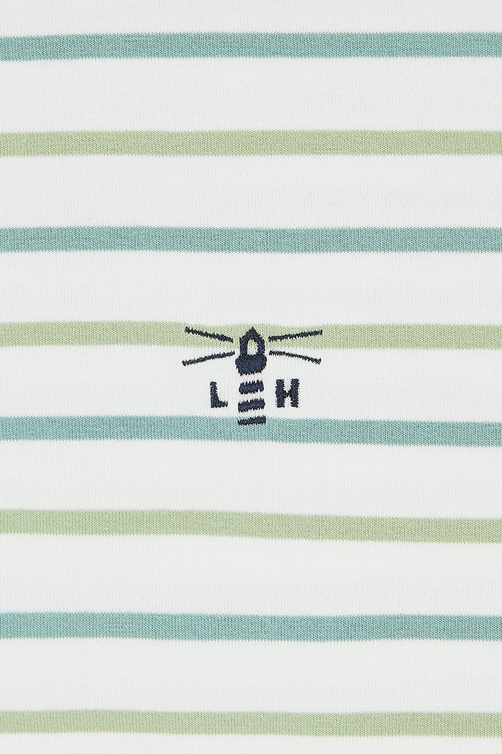 Causeway Tee - Mint Green Basil Stripe - Image 9