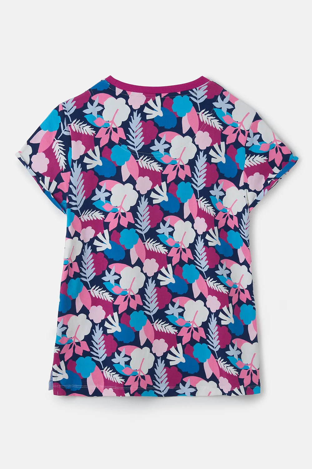 Causeway Tee - Navy Abstract Floral - Image 6