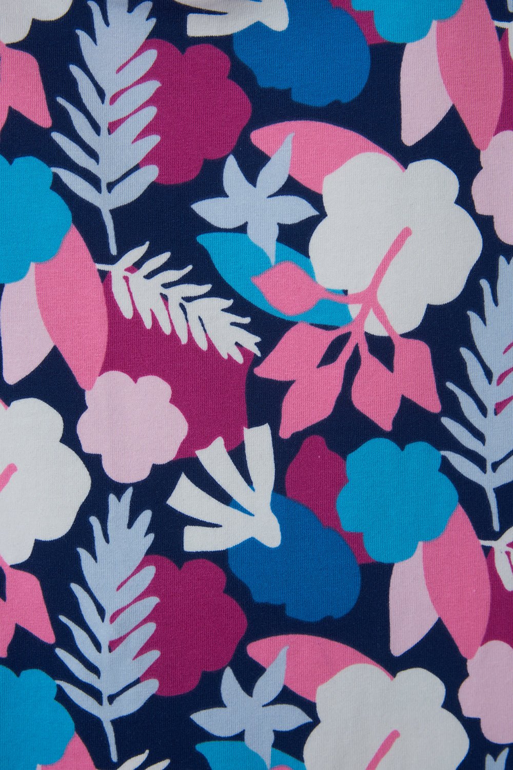 Causeway Tee - Navy Abstract Floral - Image 7