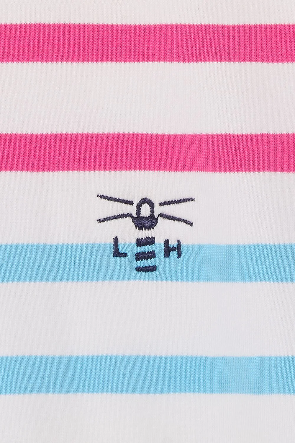 Causeway Tee - Pink Sky Blue Stripe - Image 11