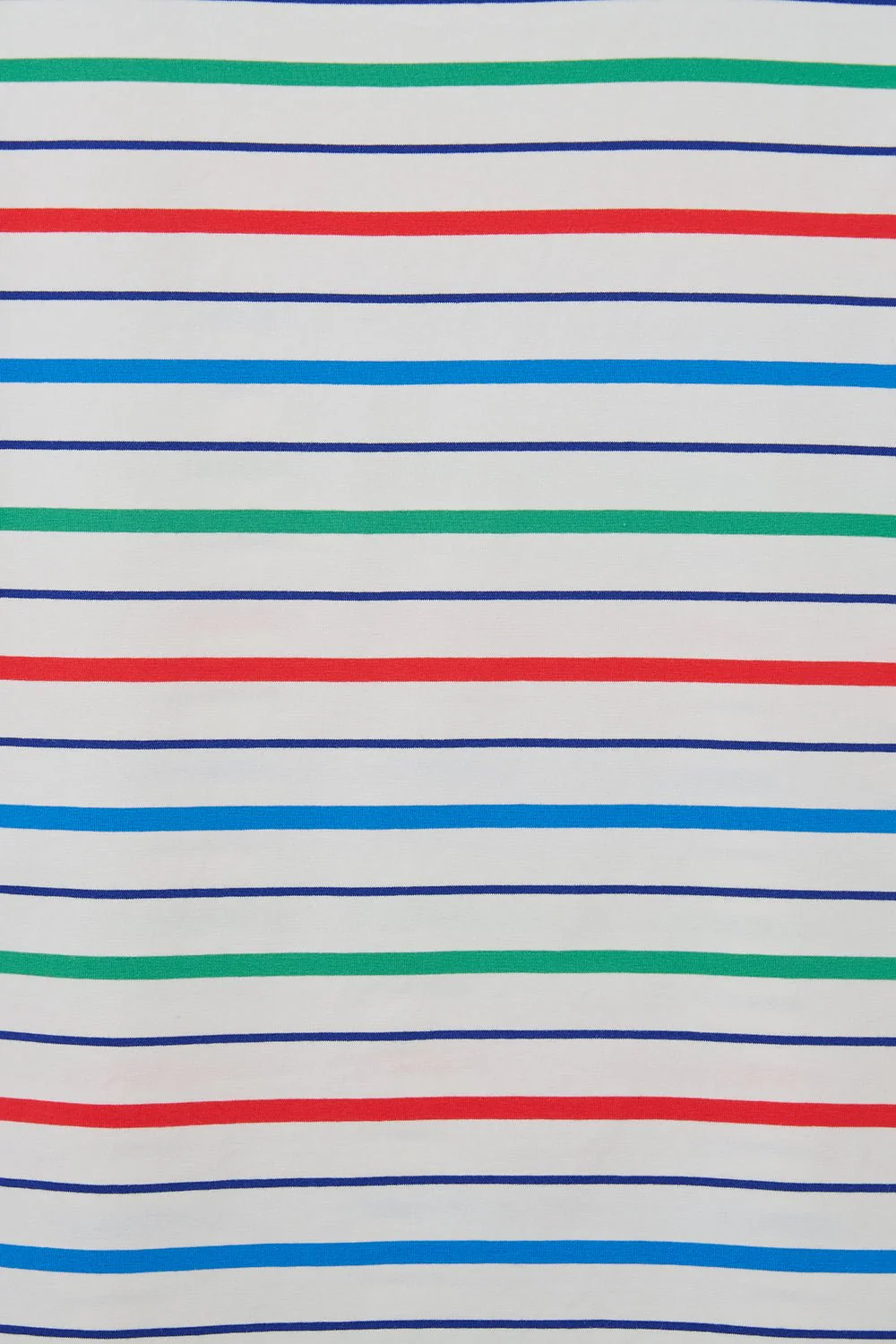 Causeway Tee - Seagrass Blue Poppy Stripe - Image 7