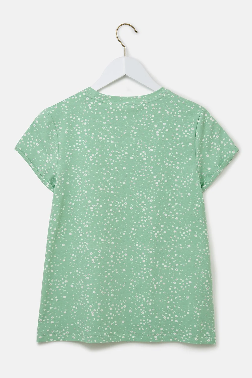 Causeway Tee - Soft Green Floral - Image 5