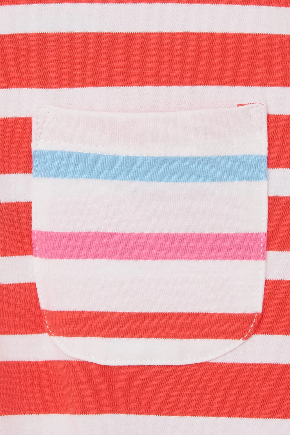 Causeway Tee - Watermelon Stripe - Image 10