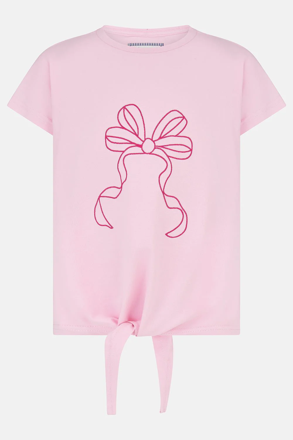 Causeway Tie Top - Pink Bow - Image 2