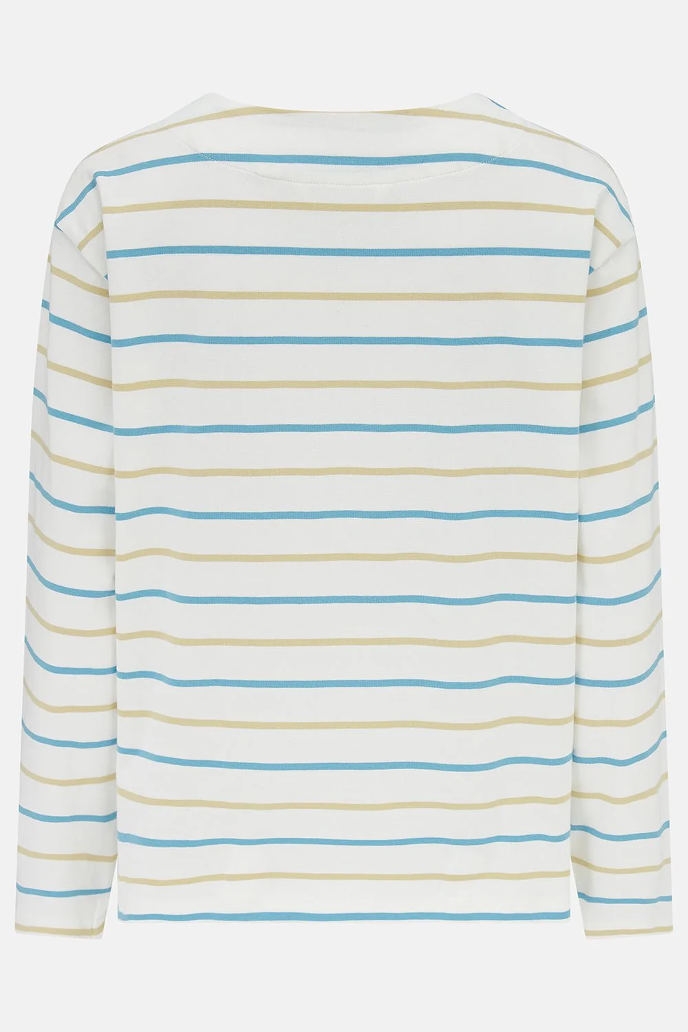 Causeway Breton Top - Blue Clay Stripe - Image 7