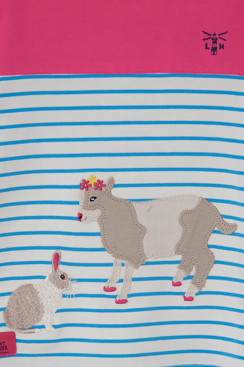 Causeway Top - Bunny Kid Print - Image 6