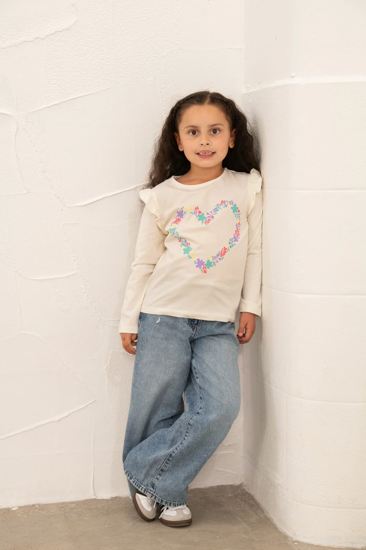 Causeway Top - Floral Heart Print - Image 11