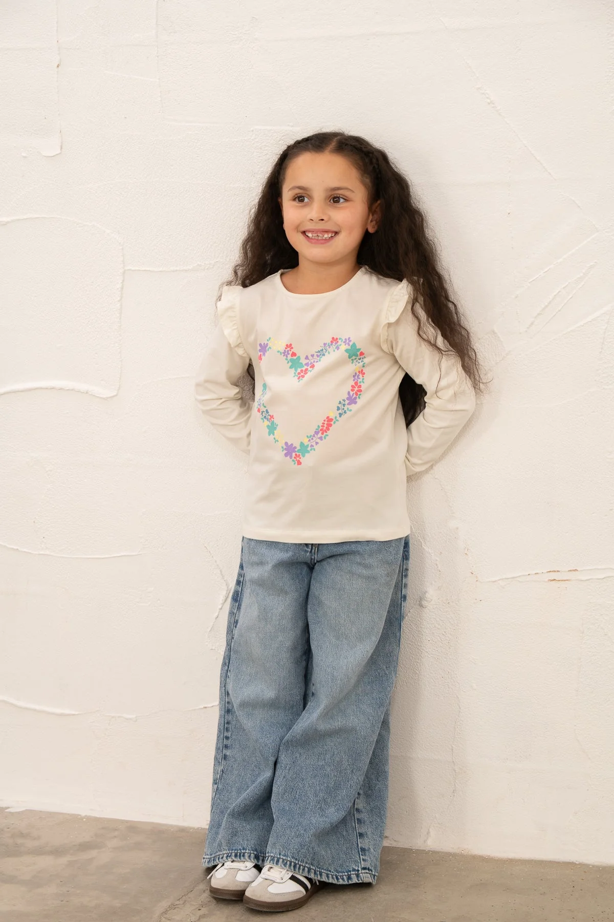 Causeway Top - Floral Heart Print - Image 3