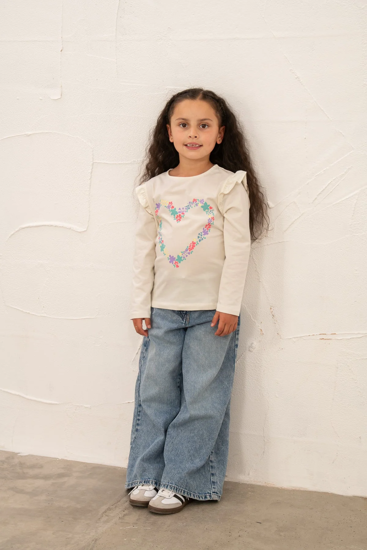 Causeway Top - Floral Heart Print - Image 4