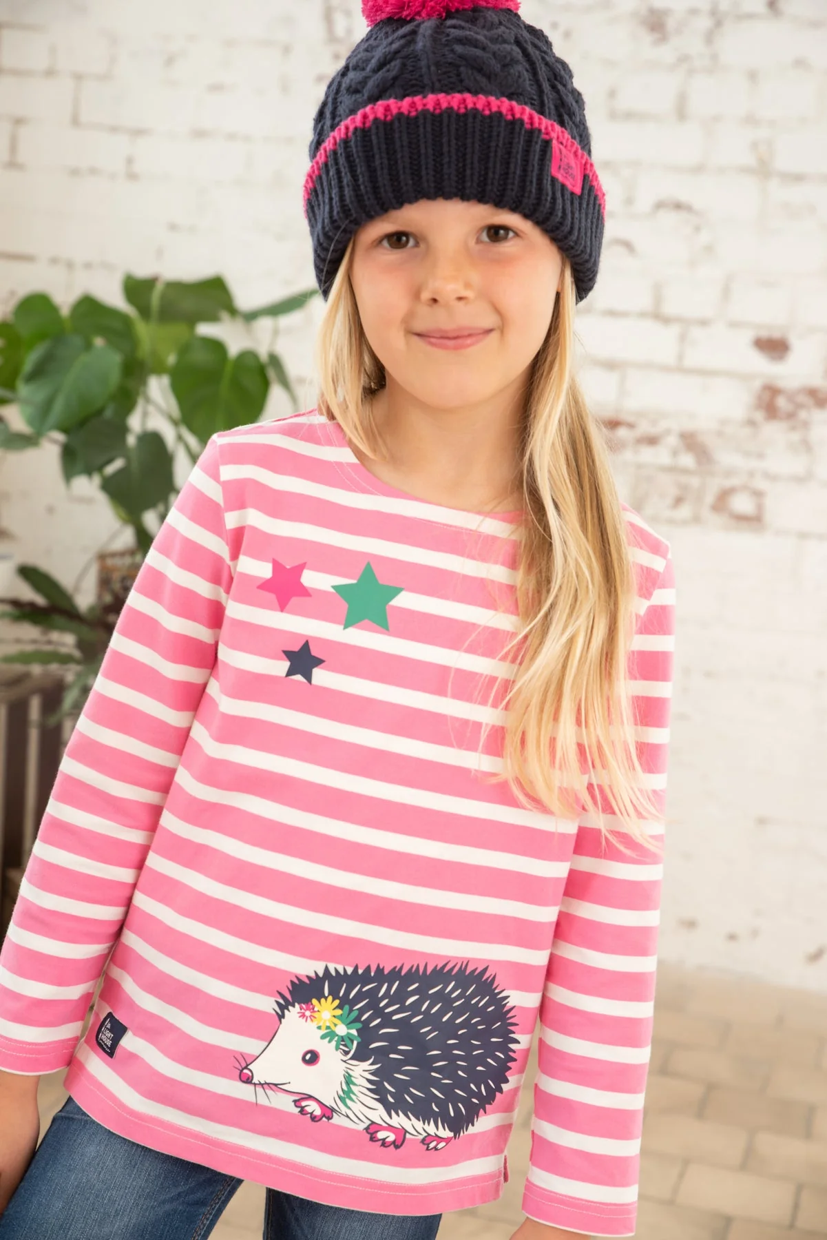 Causeway Top - Hedgehog Print - Image 5