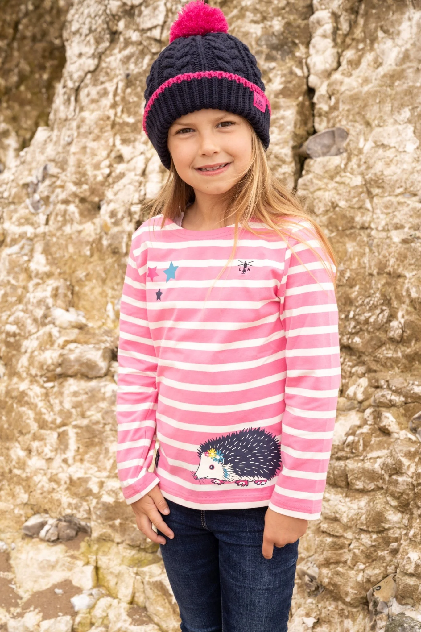 Causeway Top - Hedgehog Print - Image 8