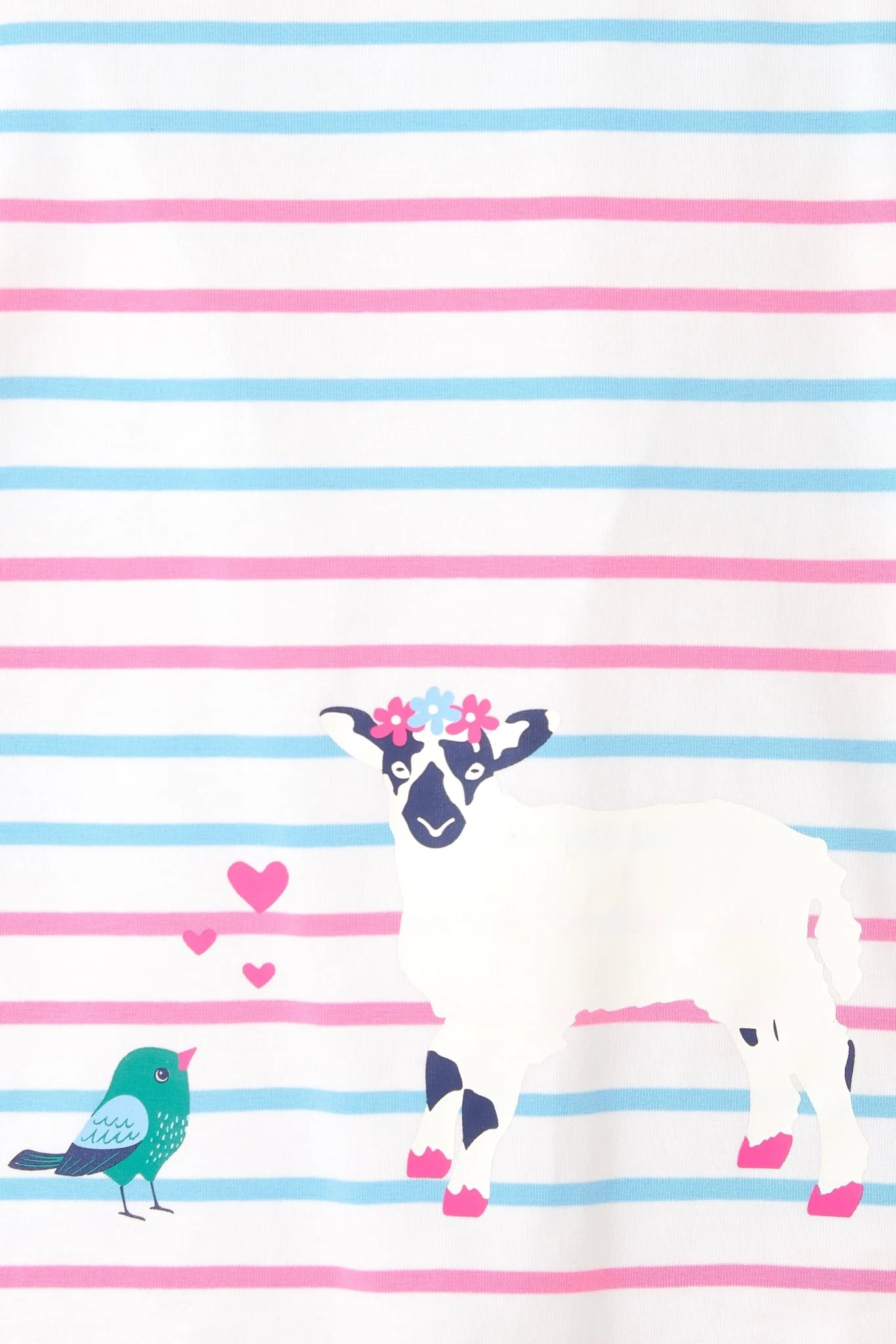 Causeway Top - Lamb Bird Print - Image 6