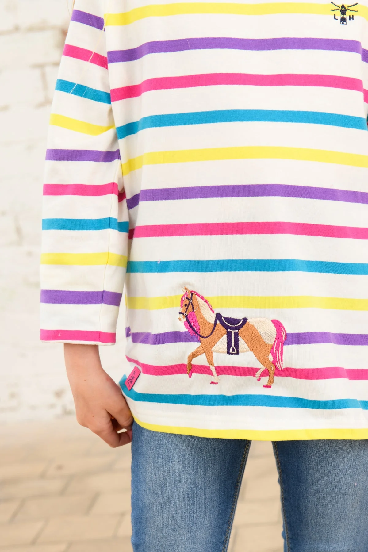Causeway Top - Multi Stripe Horse - Image 5