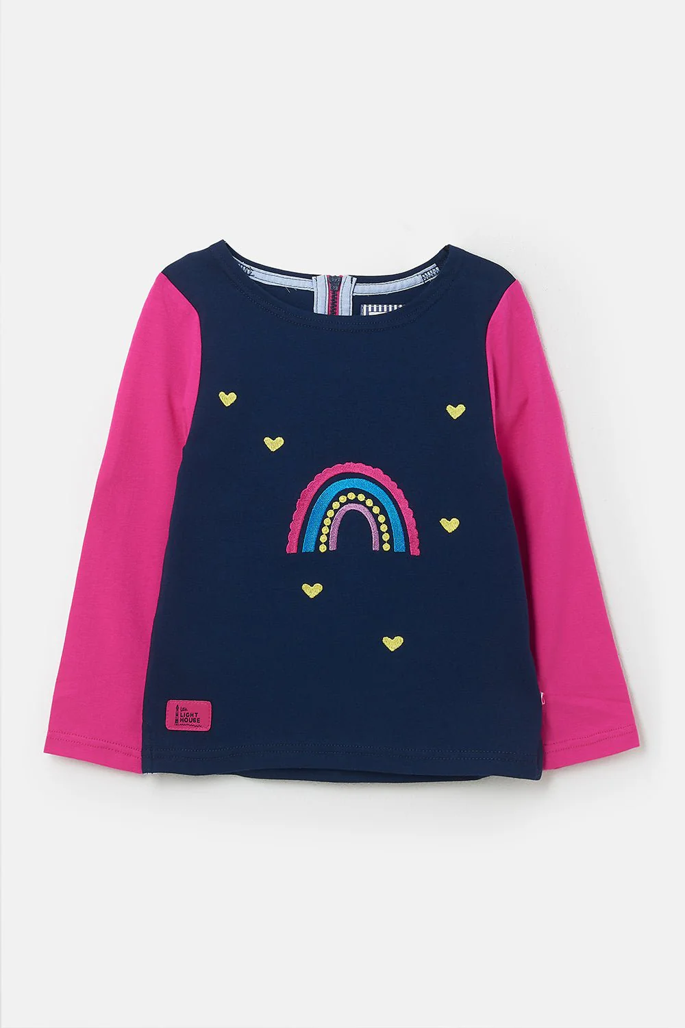 Causeway Top - Rainbow Appliqué