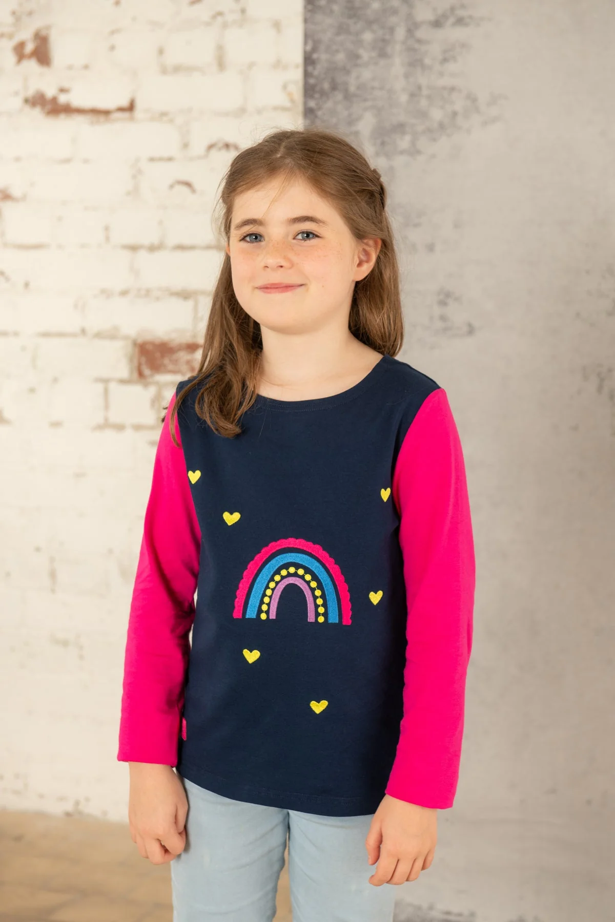 Causeway Top - Rainbow Appliqué - Image 2