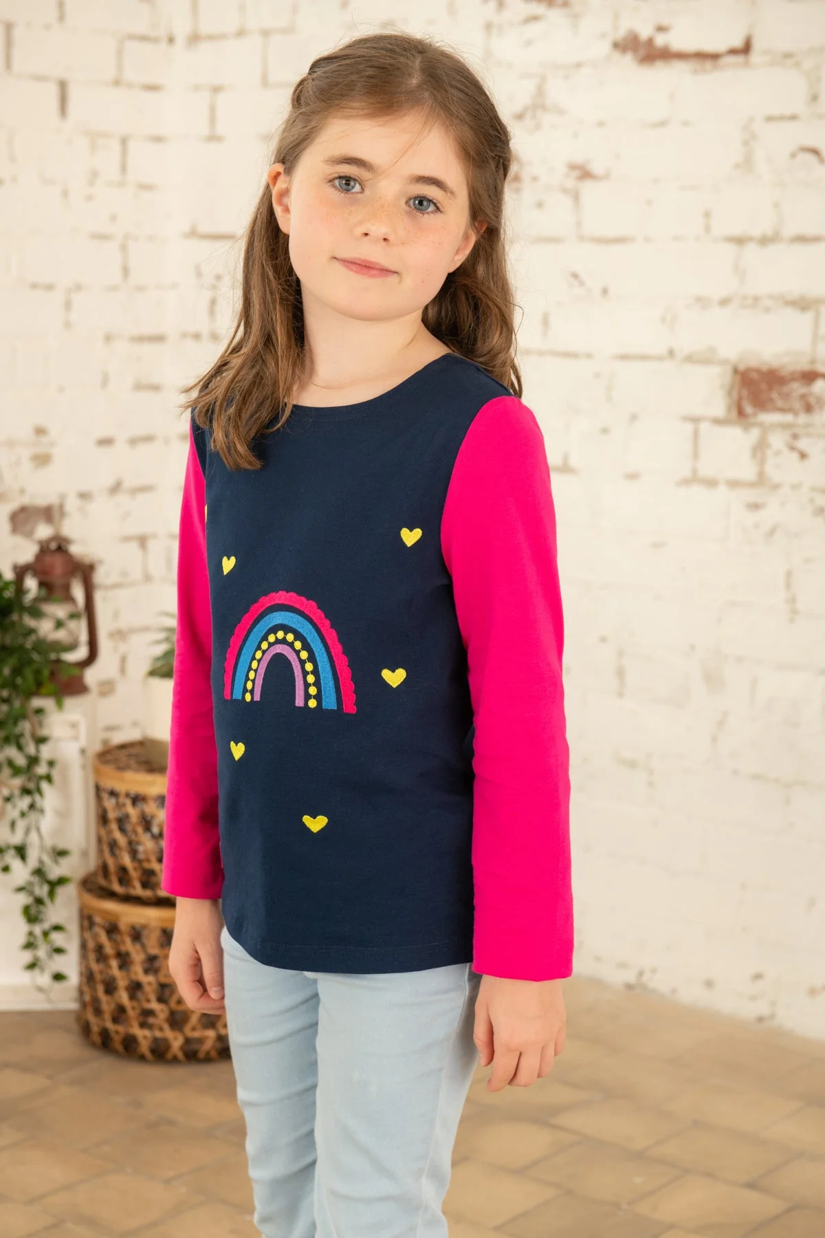 Causeway Top - Rainbow Appliqué - Image 3