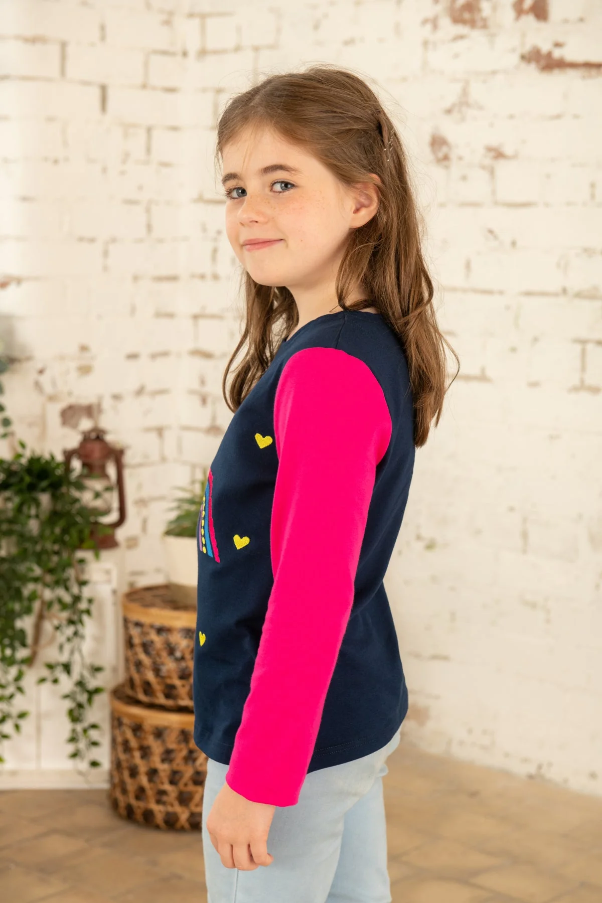 Causeway Top - Rainbow Appliqué - Image 4