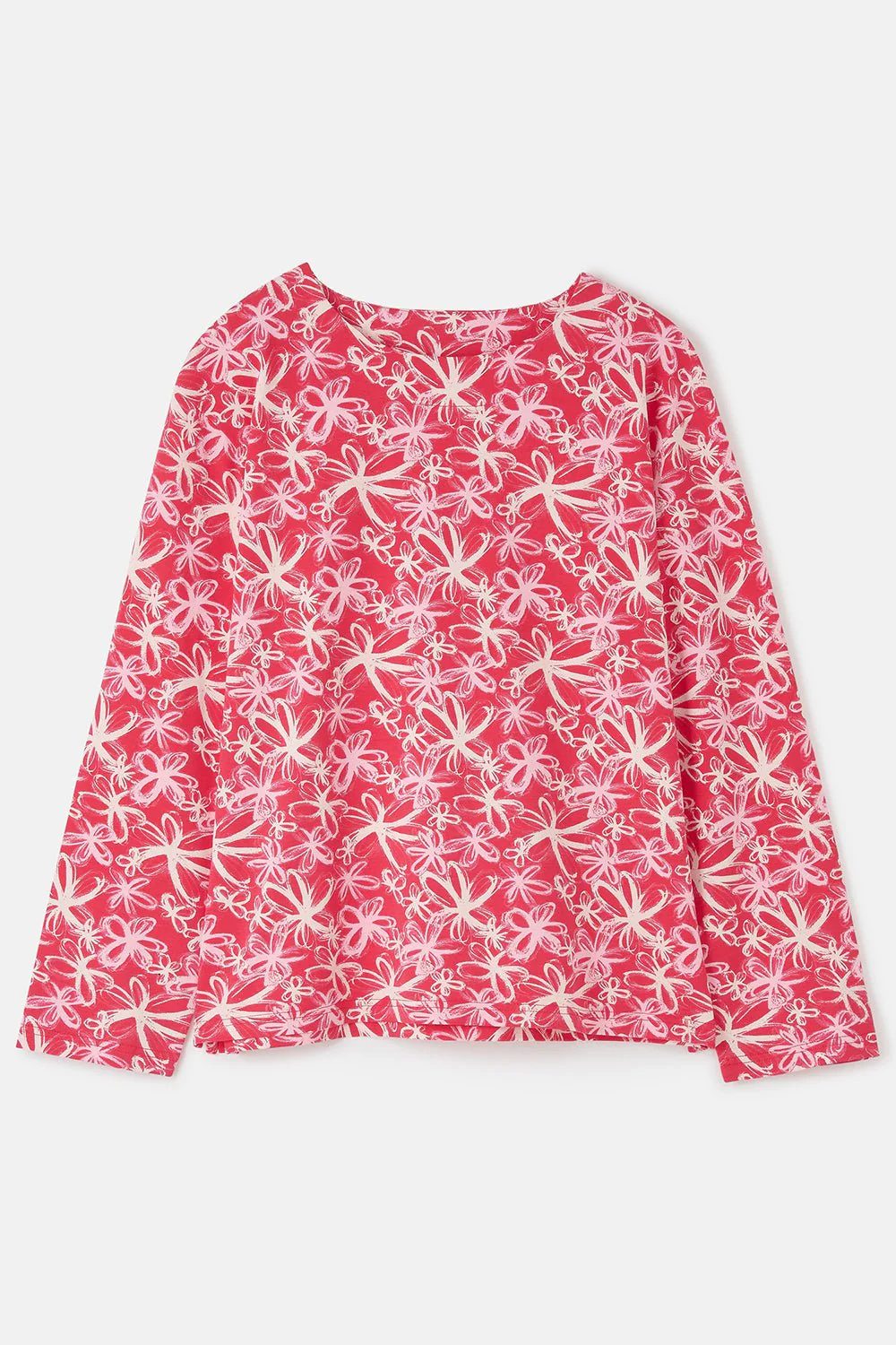 Causeway Breton Top - Raspberry Floral - Image 7